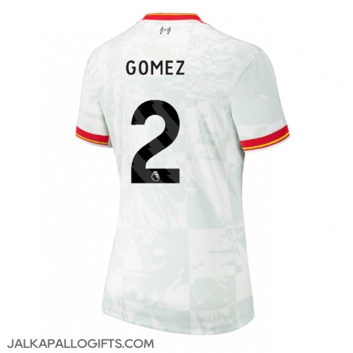 Liverpool Joe Gomez #2 Kolmaspaita Naiset 2024-25 Lyhythihainen